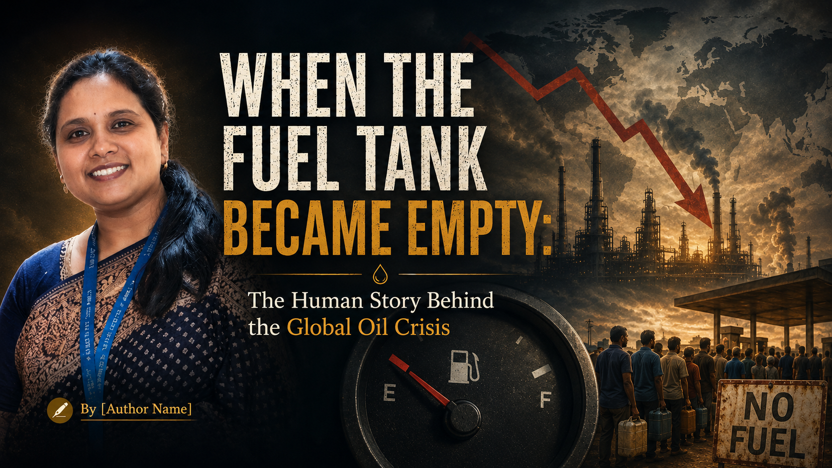 You are currently viewing When the Fuel Tank Became Empty: The Human Story Behind the Global Oil Crisis