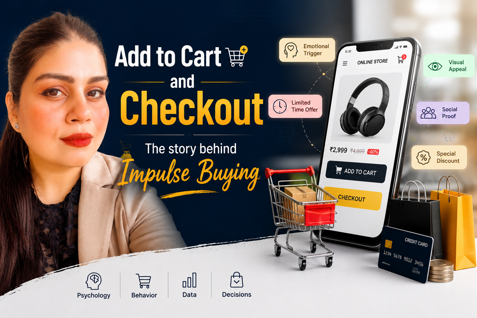 Add to Cart and Checkout : The story behind Impulse Buying